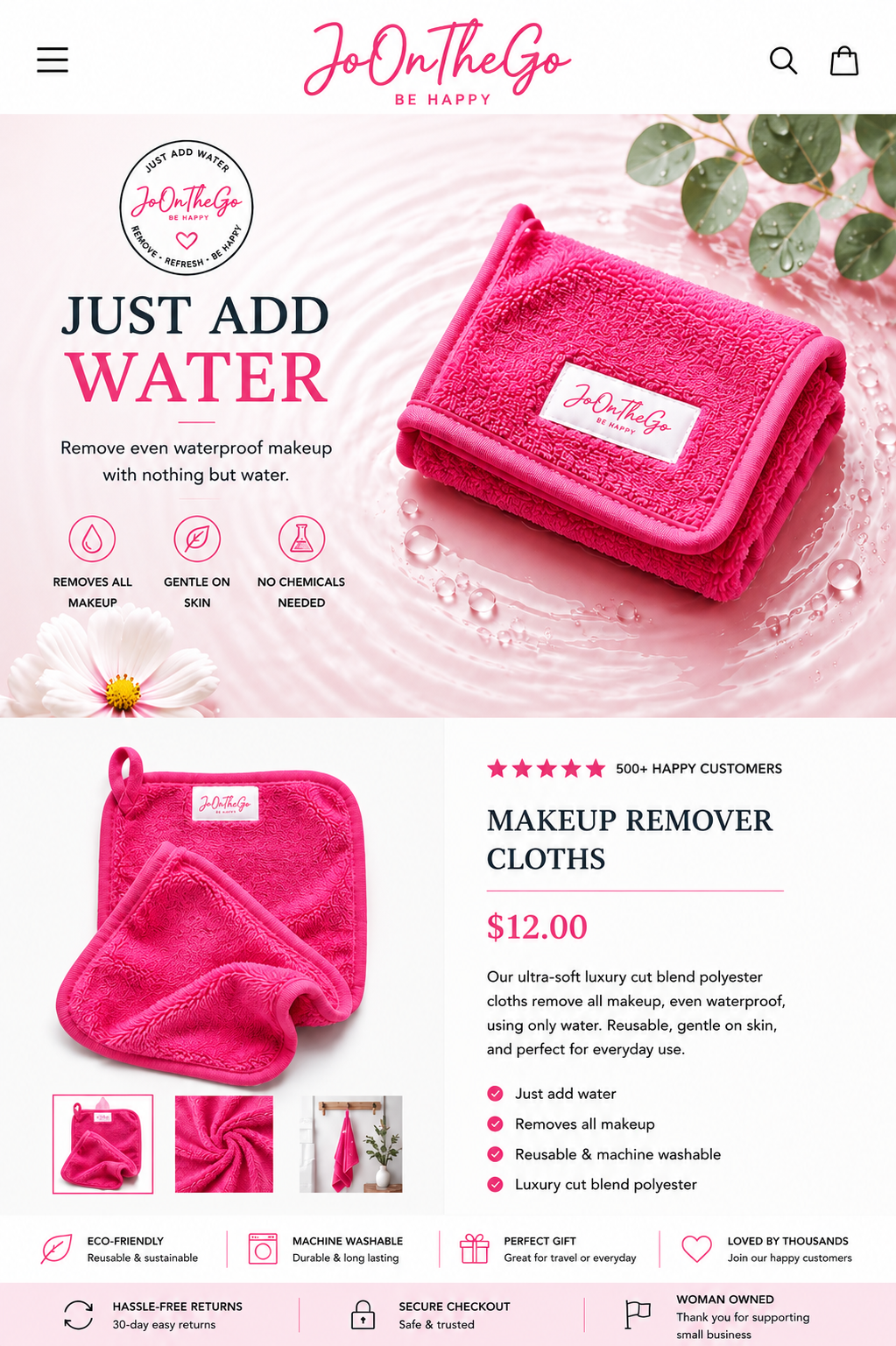 Pink JoOnTheGo CLEARANCE!